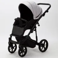 Детская коляска Adamex Mobi Air Lux PS-46/ Светло-серый photo 4