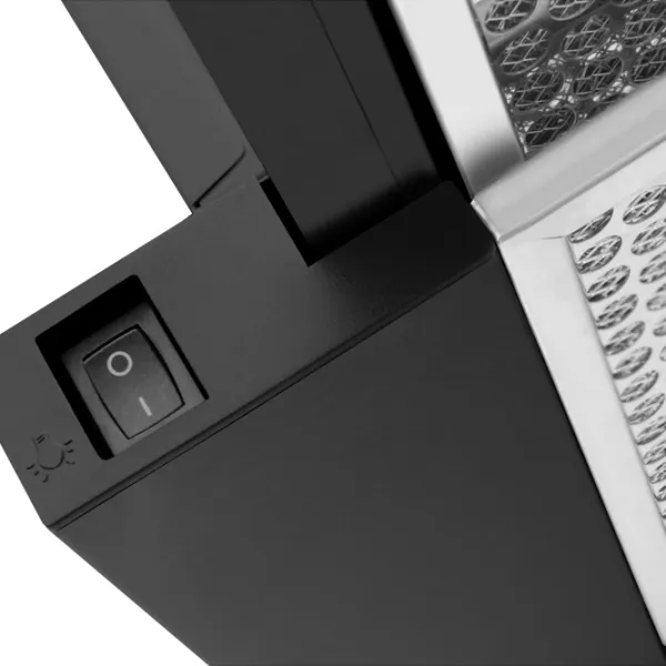 Вытяжка Hansa OTP6241BH Телескопическая/ Черный/ Нержавеющая сталь photo 4 Вытяжка Hansa OTP6241BH Телескопическая/ Черный/ Нержавеющая сталь photo 4