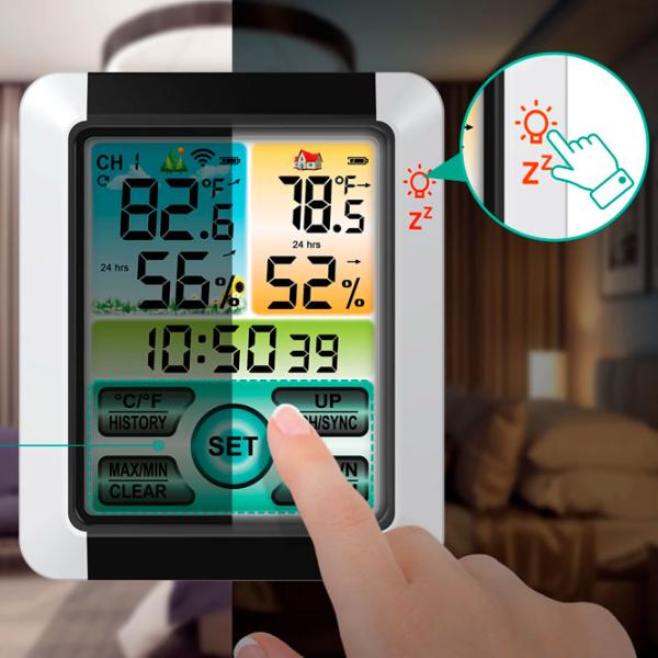 Stație meteorologică ORIA EN8851 White photo 5