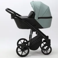 Cărucior pentru copil Adamex Mobi Air Delux SD-14/ Green photo 2