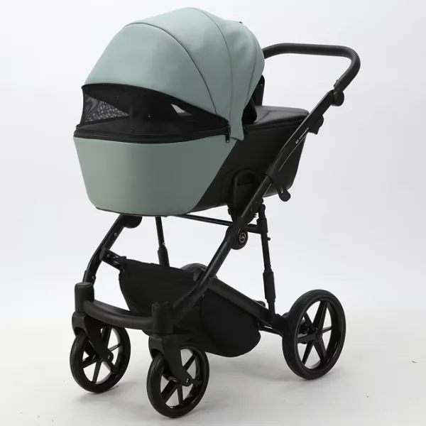 Cărucior pentru copil Adamex Mobi Air Delux SD-14/ Green photo 3 Cărucior pentru copil Adamex Mobi Air Delux SD-14/ Green photo 3