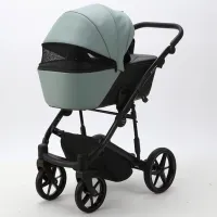 Cărucior pentru copil Adamex Mobi Air Delux SD-14/ Green photo 3