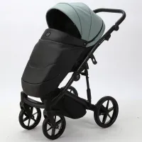 Cărucior pentru copil Adamex Mobi Air Delux SD-14/ Green photo 4