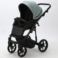 Cărucior pentru copil Adamex Mobi Air Delux SD-14/ Green photo 5
