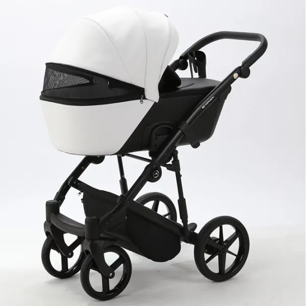 Детская коляска Adamex Mobi Air Delux SD-1/ Белый photo 3