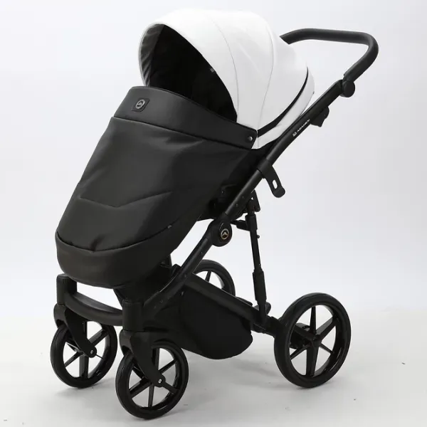 Детская коляска Adamex Mobi Air Delux SD-1/ Белый photo 4