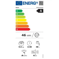 Стиральная машина Bosch WGG2440RSN 9 кг / 1400 об/мин / Нержавеющая сталь photo 5
