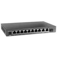 Switch TP-Link TL-SG1210MPE Black photo 3