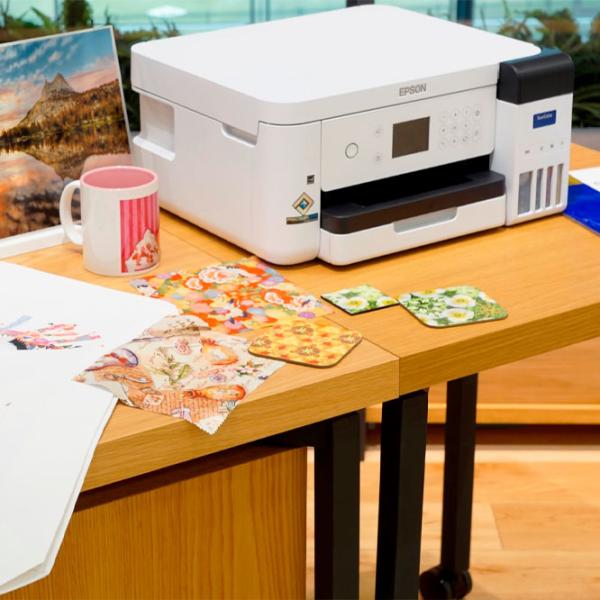Принтер Epson SureColor SC-F100 Струйный / Цветная / Белый photo 5