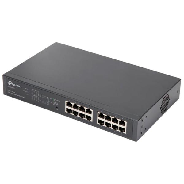 Switch TP-Link TL-SG1016PE Черный photo 4