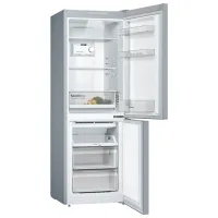 Frigider Bosch KGN33NLEB cu congelator jos 282 l / 176 cm / Inox photo 2