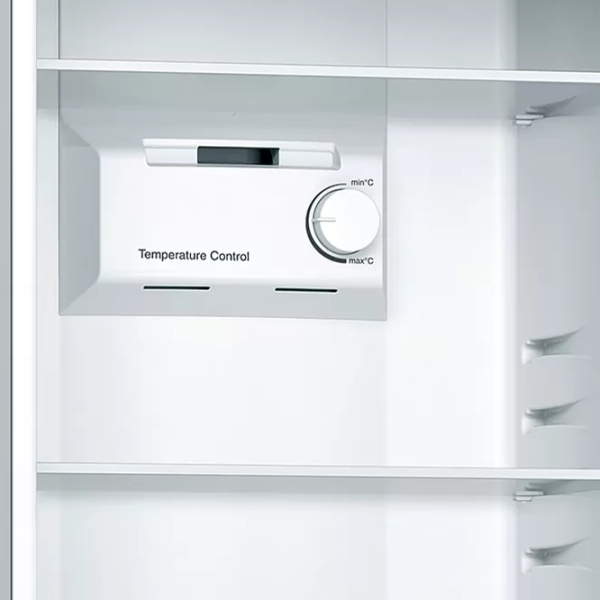Frigider Bosch KGN33NLEB cu congelator jos 282 l / 176 cm / Inox photo 4