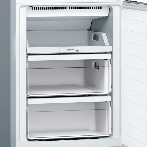 Frigider Bosch KGN33NLEB cu congelator jos 282 l / 176 cm / Inox photo 6