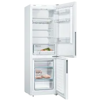 Frigider Bosch KGV36VWEA cu congelator jos 308 l / 186 cm / White photo 2