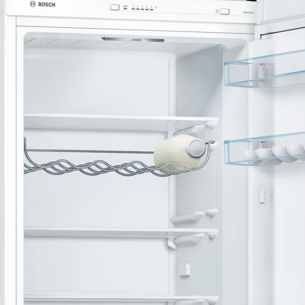 Frigider Bosch KGV36VWEA cu congelator jos 308 l / 186 cm / White photo 3
