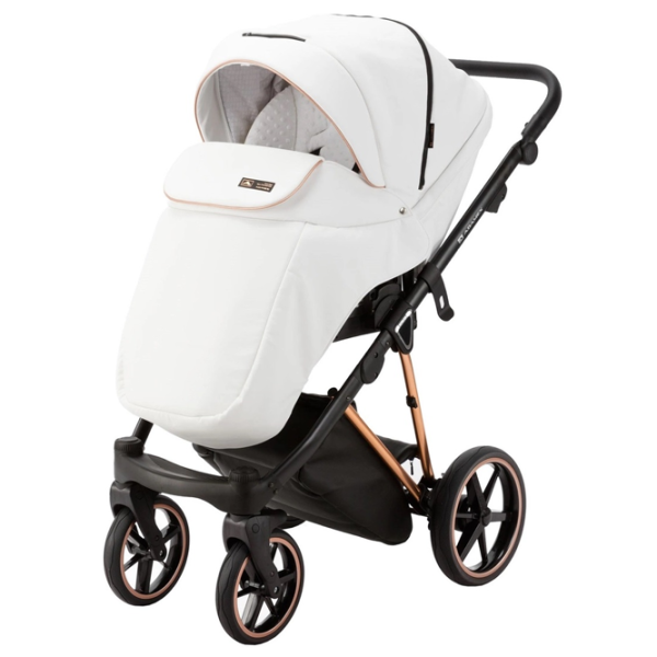 Детская коляска Adamex Paolo Star STAR-106/ Белый photo 2 Детская коляска Adamex Paolo Star STAR-106/ Белый photo 2