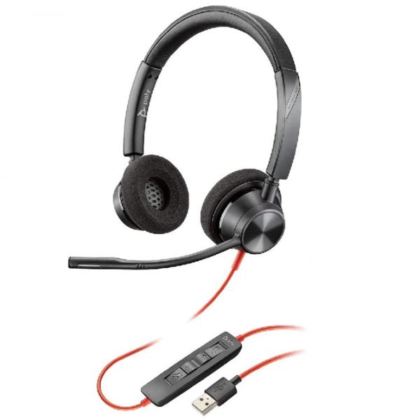 Наушники Plantronics Blackwire C3320 Черный Проводная/ Персональный photo 2 Наушники Plantronics Blackwire C3320 Черный Проводная/ Персональный photo 2