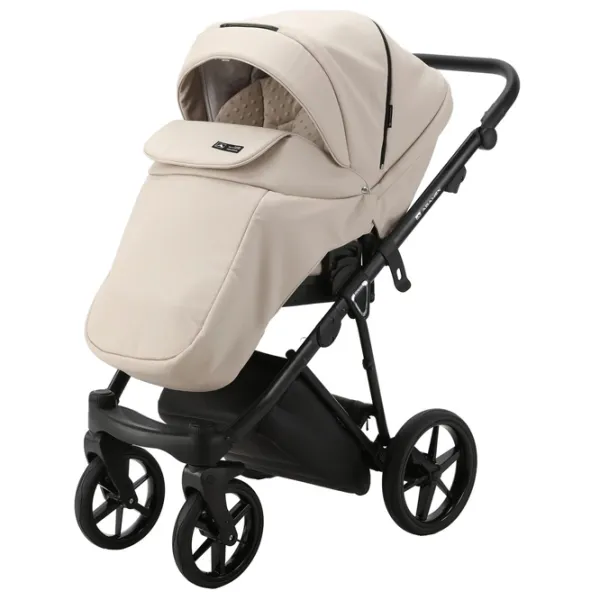Cărucior pentru copil Adamex Paolo Delux SA-7/ Beige photo 3