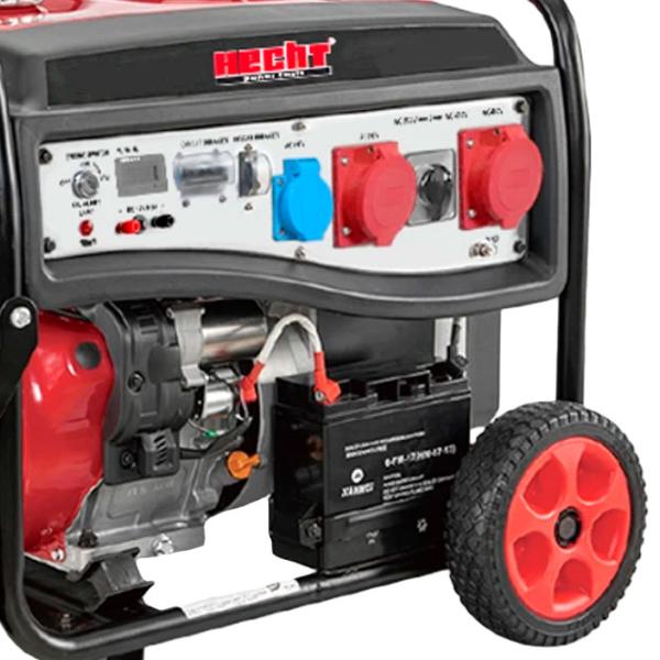 Generator de curent Hecht GG 11000 230/ 400 V Benzină/ 8 kW photo 2