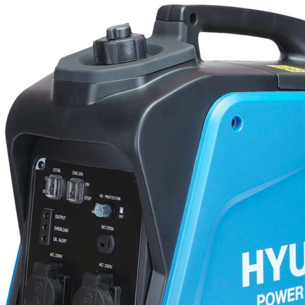 Генератор Hyundai HY2000XS 230 В Бензин/ 1.7 кВт photo 3