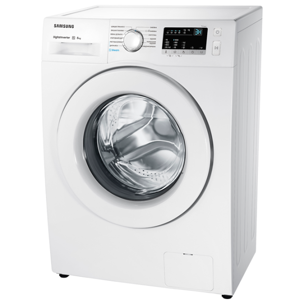 Стиральная машина Samsung WW62J30G0LW/CE 6 кг / 1000 об/мин / Белый photo 3