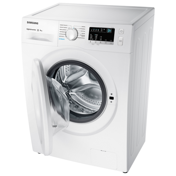 Стиральная машина Samsung WW62J30G0LW/CE 6 кг / 1000 об/мин / Белый photo 4