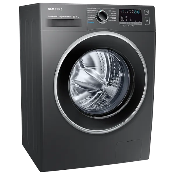 Стиральная машина Samsung WW62J42E0HX/CE 6 кг / 1200 об/мин / Нержавеющая сталь photo 2