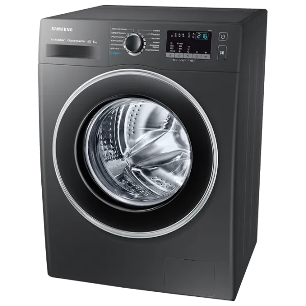 Стиральная машина Samsung WW62J42E0HX/CE 6 кг / 1200 об/мин / Нержавеющая сталь photo 3