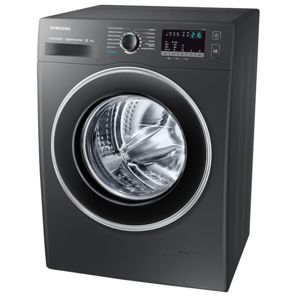 Стиральная машина Samsung WW62J42E0HX/CE 6 кг / 1200 об/мин / Нержавеющая сталь photo 3