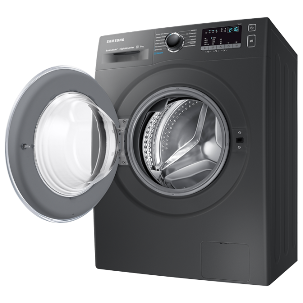 Стиральная машина Samsung WW62J42E0HX/CE 6 кг / 1200 об/мин / Нержавеющая сталь photo 4