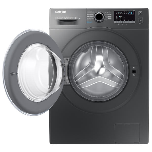 Стиральная машина Samsung WW62J42E0HX/CE 6 кг / 1200 об/мин / Нержавеющая сталь photo 5