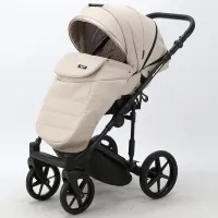 Детская коляска Adamex Rimini Delux RI-213/ Бежевый photo 3