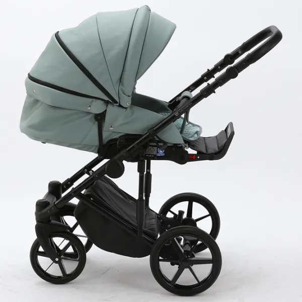 Детская коляска Adamex Zico Delux SA-20/ Зелёный photo 7
