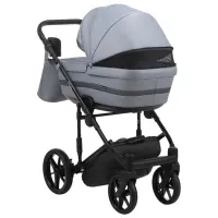Cărucior pentru copil Adamex Rimini Delux RI-243/ Gray photo 3