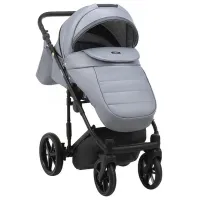 Cărucior pentru copil Adamex Rimini Delux RI-243/ Gray photo 4