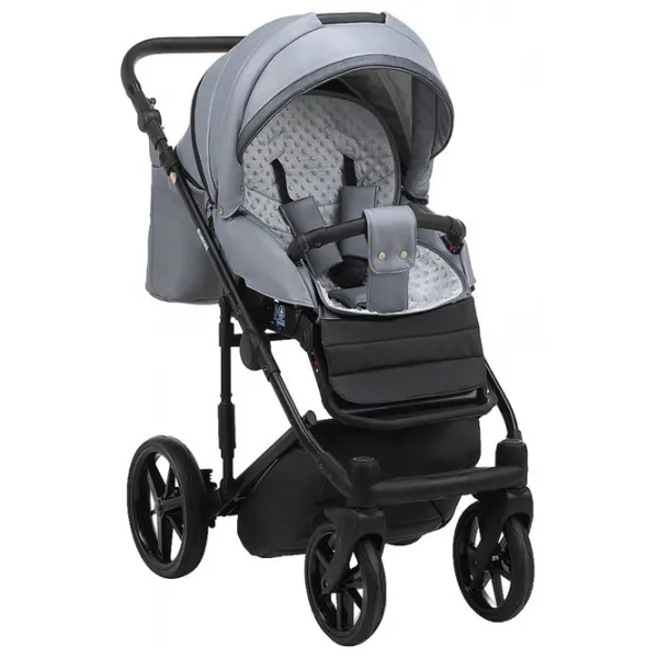 Детская коляска Adamex Rimini Delux RI-243/ Серый photo 5