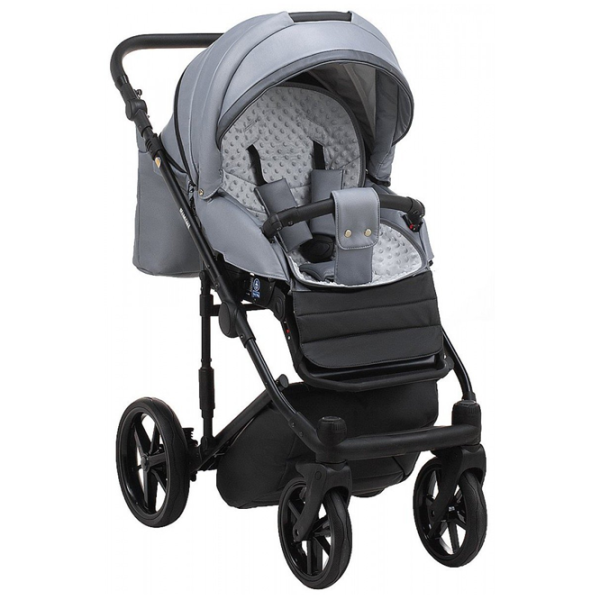 Детская коляска Adamex Rimini Delux RI-243/ Серый photo 5