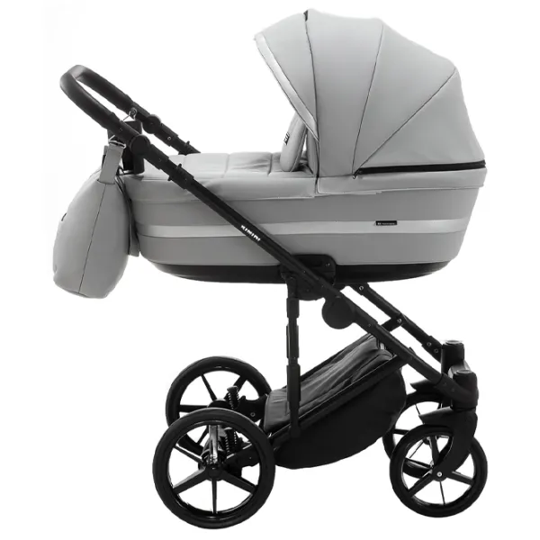 Cărucior pentru copil Adamex Rimini Delux RI-207/ Light Gray photo 2 Cărucior pentru copil Adamex Rimini Delux RI-207/ Light Gray photo 2