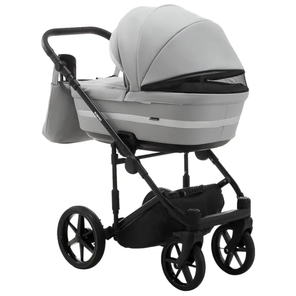 Cărucior pentru copil Adamex Rimini Delux RI-207/ Light Gray photo 3 Cărucior pentru copil Adamex Rimini Delux RI-207/ Light Gray photo 3