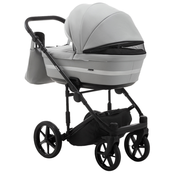 Cărucior pentru copil Adamex Rimini Delux RI-207/ Light Gray photo 3 Cărucior pentru copil Adamex Rimini Delux RI-207/ Light Gray photo 3