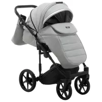 Cărucior pentru copil Adamex Rimini Delux RI-207/ Light Gray photo 4