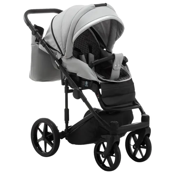 Cărucior pentru copil Adamex Rimini Delux RI-207/ Light Gray photo 5 Cărucior pentru copil Adamex Rimini Delux RI-207/ Light Gray photo 5