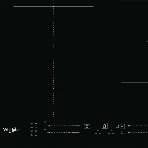 Plită încorporabilă cu inducție Whirlpool WB S0060 NE Black photo 2