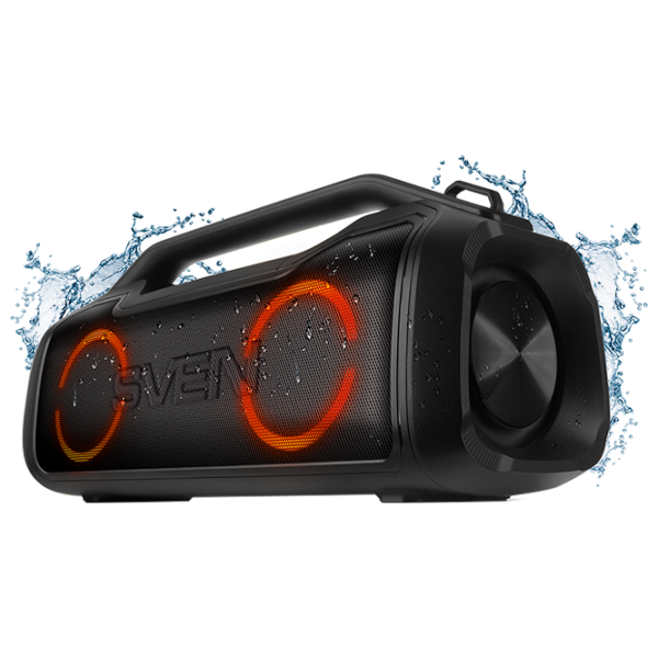 Портативная колонка Sven PS-390 50 W/ Черный photo 8