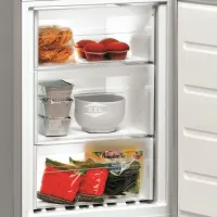 Frigider Indesit LI7 SN1E X cu congelator jos 319 l / 176.3 cm / Inox photo 5