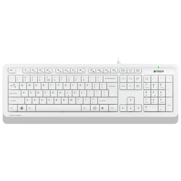 Клавиатура и Мышь A4Tech F1010 Проводная/ Белый photo 2