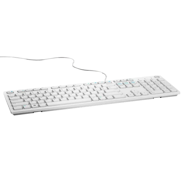 Tastatură Dell KB216 Cu fir/ White photo 2