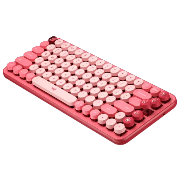 Клавиатура Logitech POP Keys Беспроводные/ Розовый photo 2