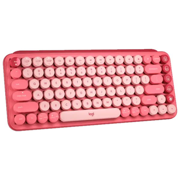 Клавиатура Logitech POP Keys Беспроводные/ Розовый photo 3