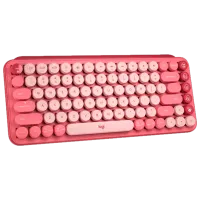 Tastatură Logitech POP Keys Fără fir / Pink photo 3